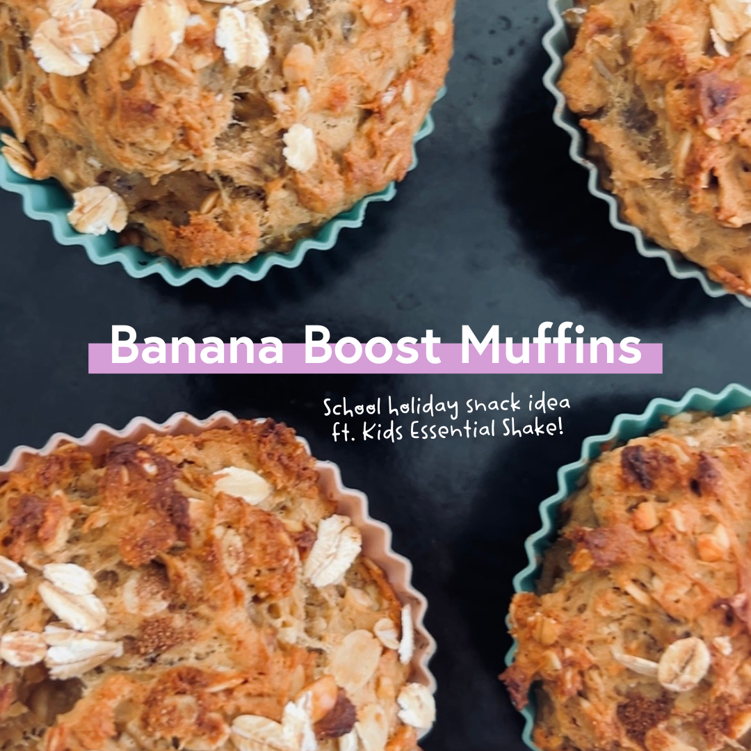 Banana Boost Muffins: The Perfect Snack for School Holidays