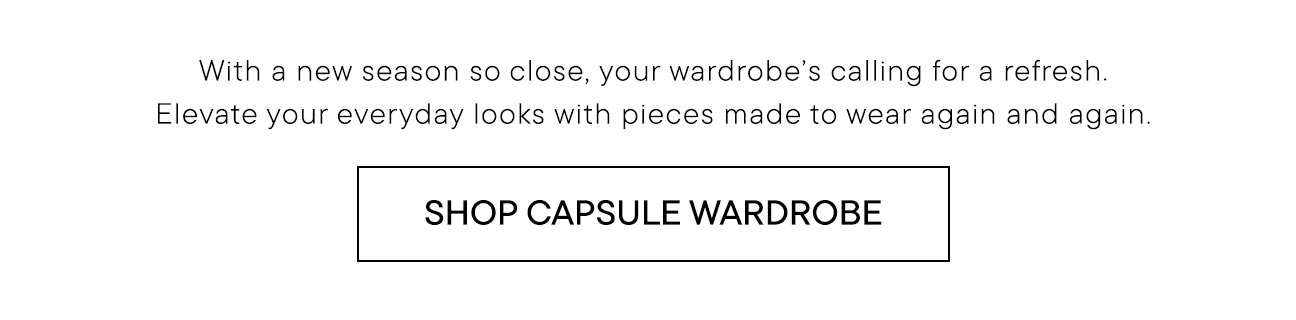 Shop Capsule Wardrobe