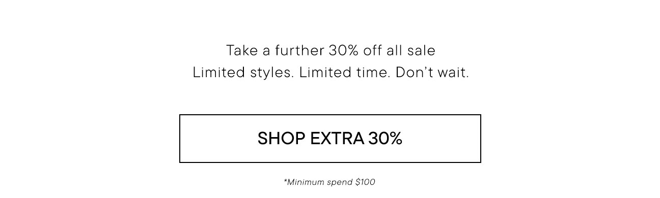 Shop Extra 30% Off