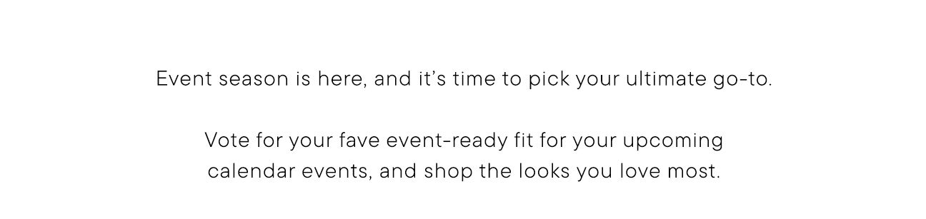 This or That: Events Edition