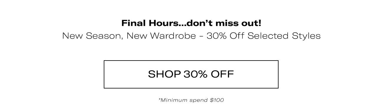 Shop 30% Off