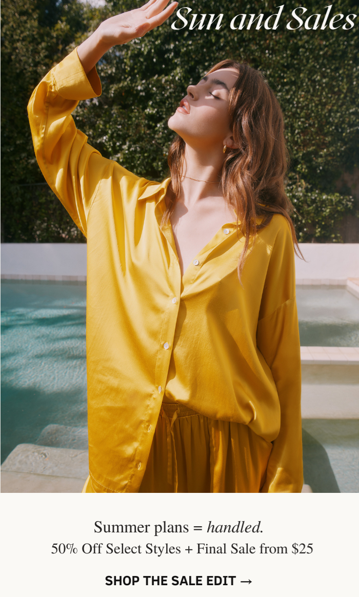 Memorial Day Sale: 50% Off & Final Sale Steals from $25 Memorial Day Sale: 50% Off & Final Sale Steals from $25