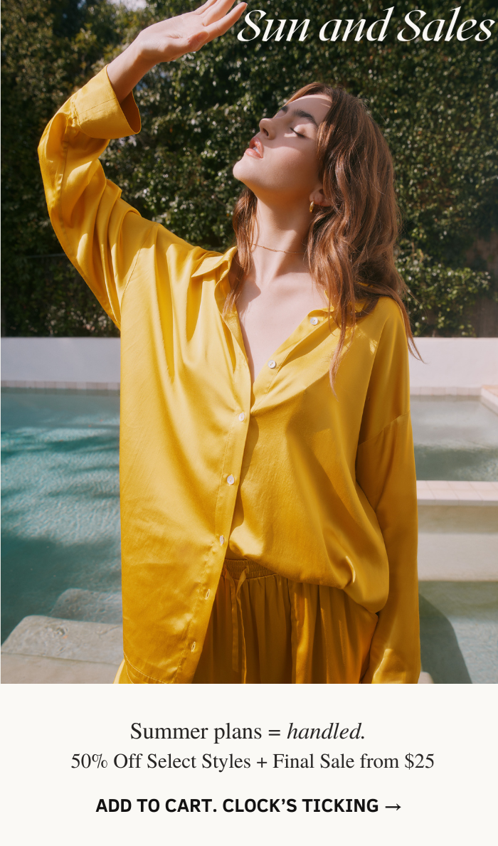 Memorial Day Sale: 50% Off & Final Sale Steals from $25 Memorial Day Sale: 50% Off & Final Sale Steals from $25