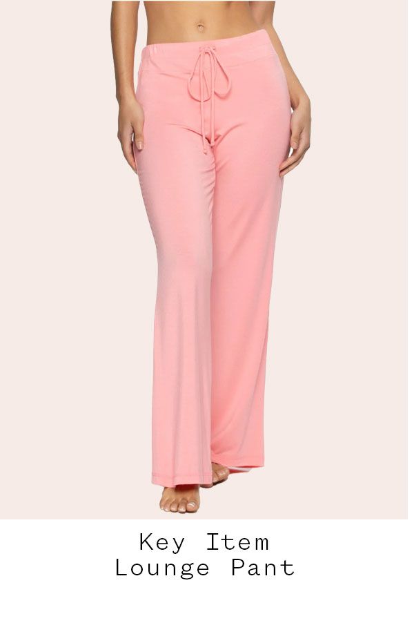 Key Item Lounge Pant in Salmon Rose