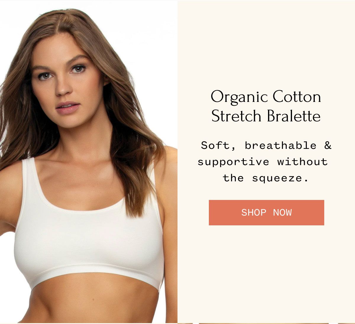 Organic Cotton Stretch Bralette