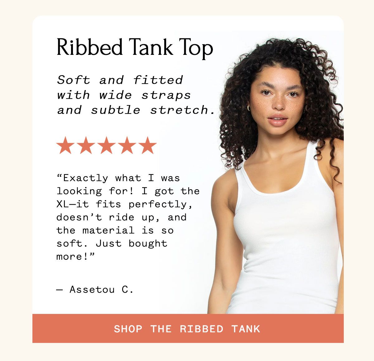 Ribbed Tank Top Ribbed Tank Top