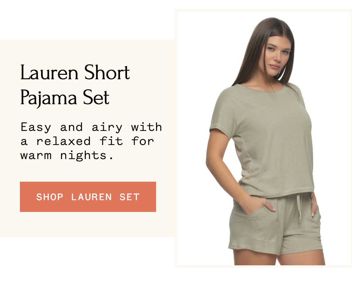 Lauren Short Pajama Set Lauren Short Pajama Set