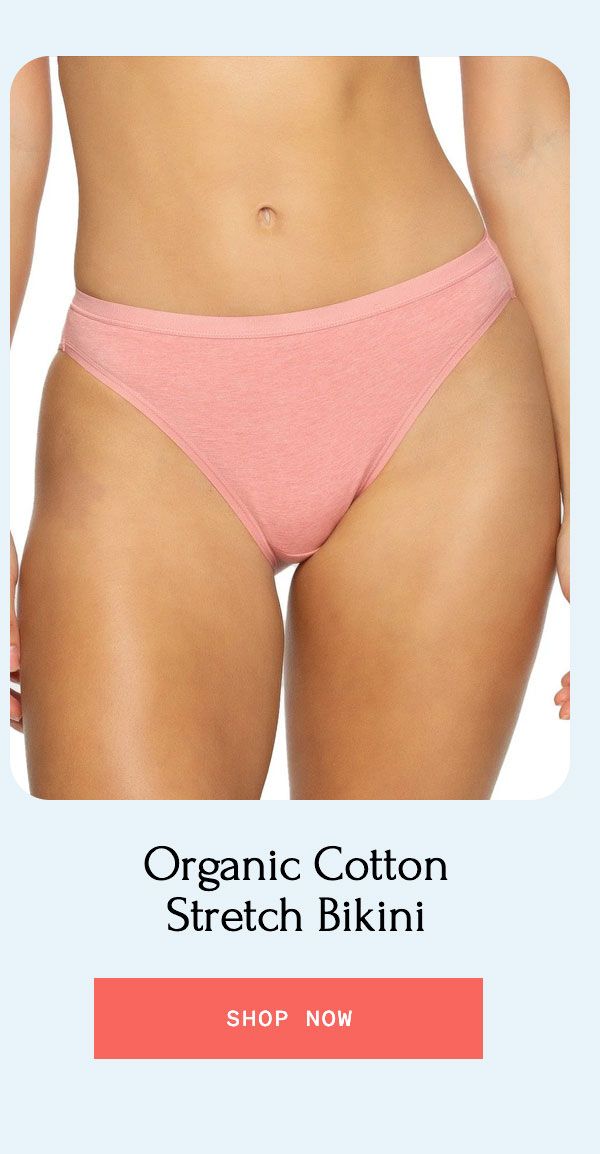 Organic Cotton Stretch Bikini