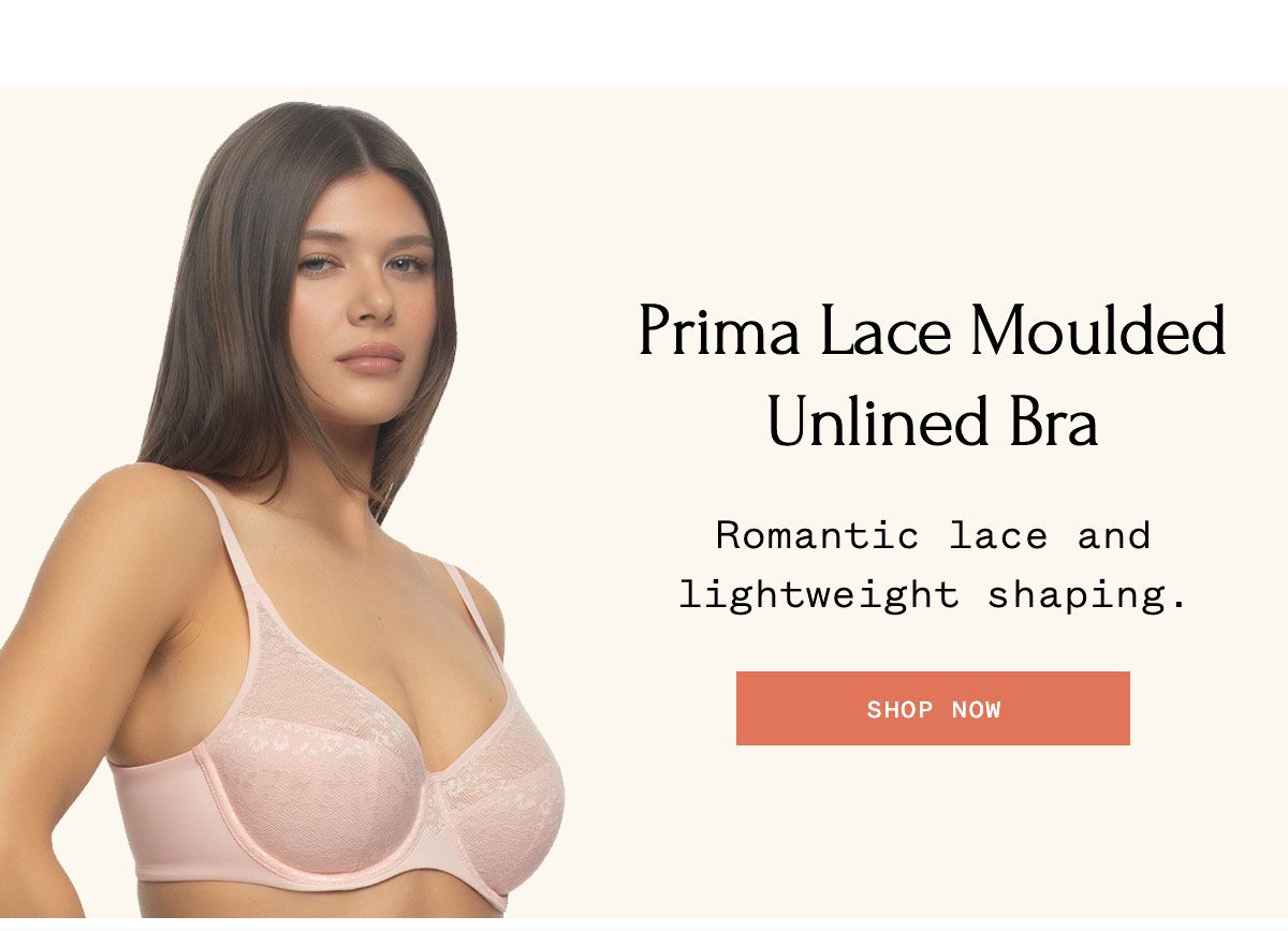 Prima Lace Moulded Unlined Bra Prima Lace Moulded Unlined Bra