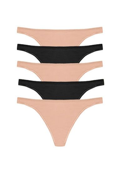 So Smooth Modal Low Rise Thong 5-Pack