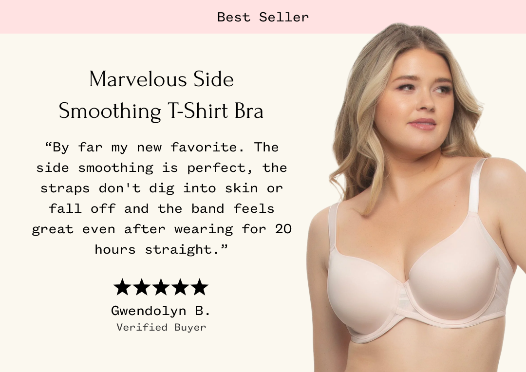 Marvelous Side Smoothing T-Shirt Bra