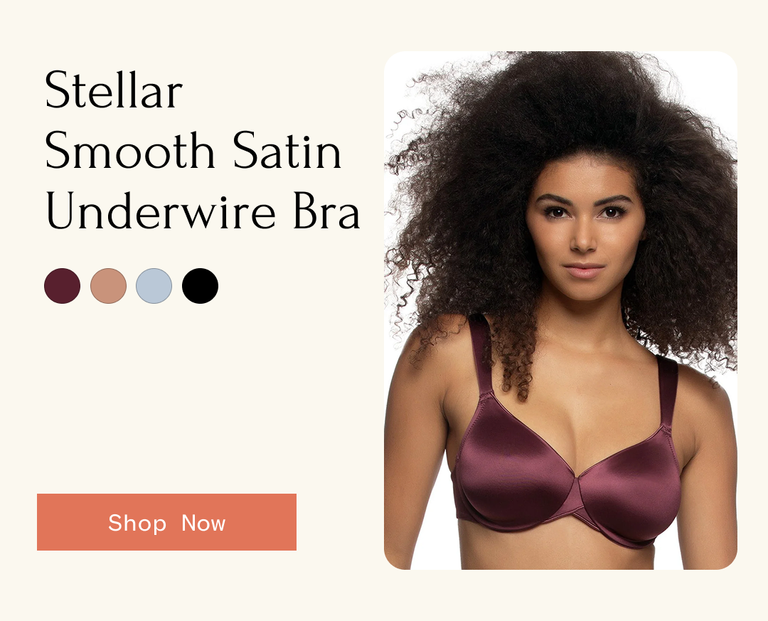 Stellar Smooth Satin Underwire Bra